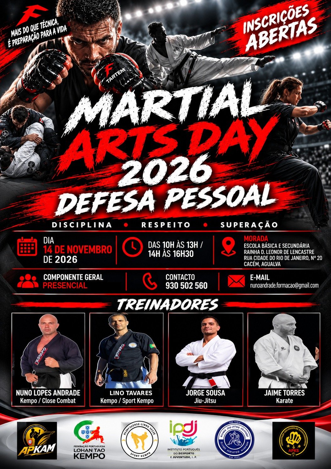 MARTIAL ARTS DAY 2026 – DEFESA PESSOAL